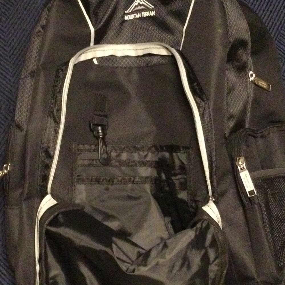 Mountain Terrain Black Backpack - image 7